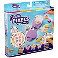 Bandai 38531 Pretty Krazy Pixels - Juego de gomas para manualidades - color-modelo surtido